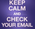 Ostani miren in poglej e-pošto
