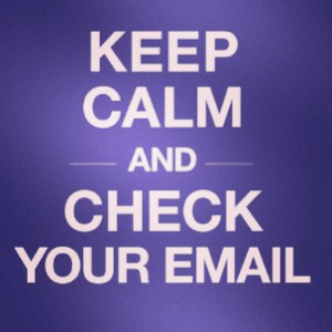Ostani miren in poglej e-pošto